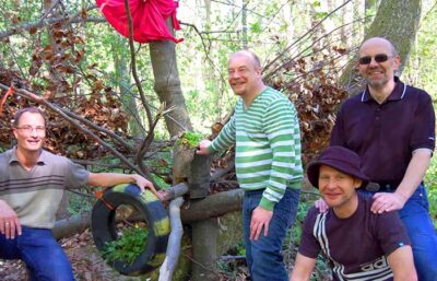 En IT afdeling fra ATP var i 2013 i Dyrehaven på 'Kreativ fitness & Kreativ teambuilding'.